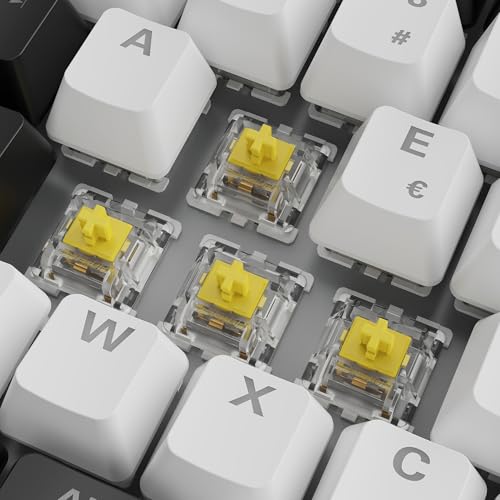 Sharkoon SGK50 S3 teclado mecánico blanco para programar y jugar cómodo 3