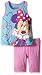 Disney Girls' 2 Piece Minnie Hi-lo Tank and Bike Short Set