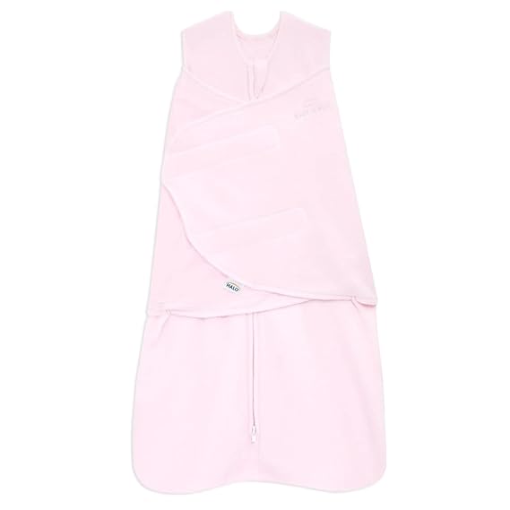 HALO MicroFleece Sleepsack Swaddle, 3Way Adjustable