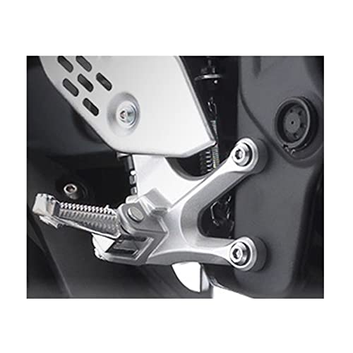 Aideux Front Footrest Foot Peg Pedal Compatible With Yamaha Yzf R25 R3 Mt25 Mt03 2014-2023 Motorcycle Bracket thumb #1
