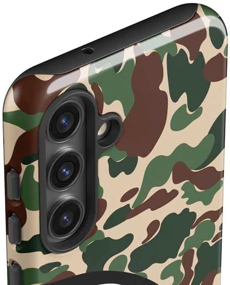 Skinit Impact Phone Case Compatible with Galaxy S24 Plus - Shark Teeth Street Camo Design