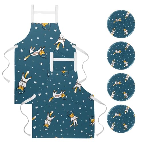 Tablier de cuisine pour nettoyage de la maison et pâtisserie sans tache