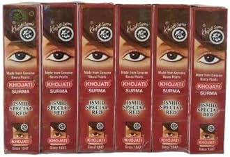 URJUWANI Khojati Ismid Special Red Surma Pack of 6
