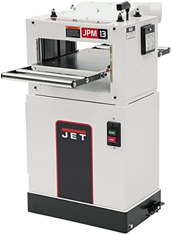 JET JPM-13CS, 13-Inch Planer/Molder, 3 HSS Knives, 1-1/2HP, 1Ph 115/230V (708524)