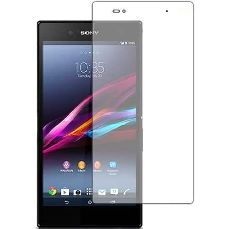 Amazon レイ アウト Xperia Z Ultra フィルム フッ素コートつやつや気泡軽減超防指紋フィルム Rt Sol24f C1 レイ アウト スクリーンプロテクター