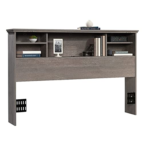 Sauder River Ranch Full/Queen Bookcase Headboard Mystic Oak, Mystic Oak Finish #TOP2