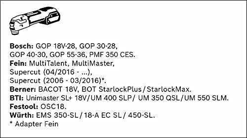 Lames Plongeantes Starlock Bois Métal Bosch - vue 8