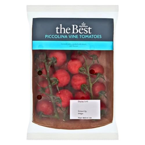 Morrisons The Best Piccolina Vine Tomatoes 220g
