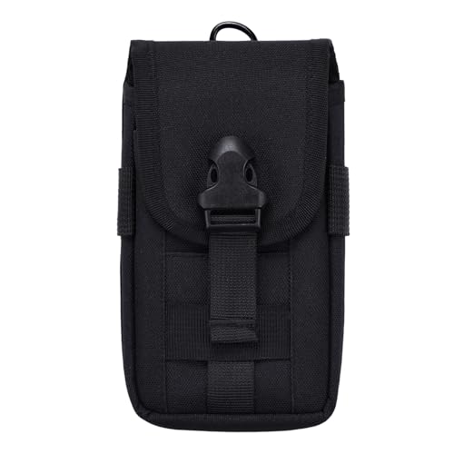 Riñonera para hombre – 4,33 x 1,77 x 7,08 pulgadas | para smartphone, actividades al aire libre, senderismo, camping | Para mujeres, ancianos, viajes, camping, senderismo,