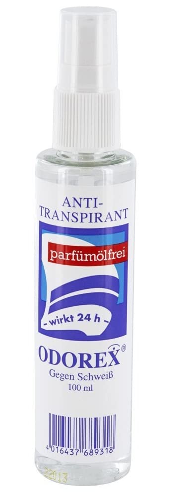 ODOREX Antitranspirante antisudor 100 ml paquete de 12 unidades