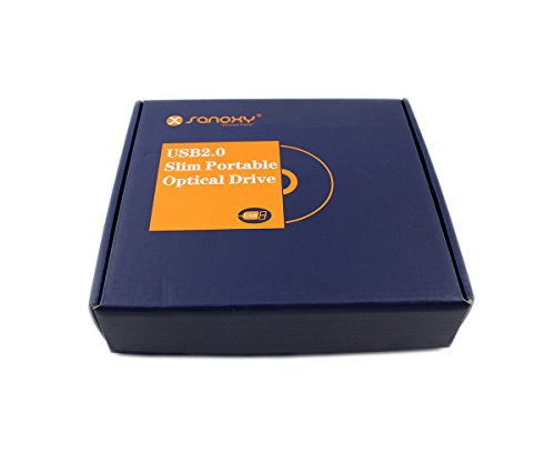 Quemadora Blu-Ray externa delgada SANOXY USB 2.0 miniatura 3