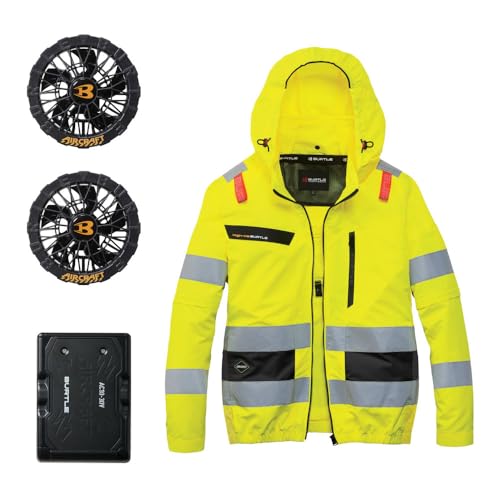 [BURTLE] [�o�[�g��] �G�A�[�N���t�g 2WAY�u���]�� + �t�@�� + �V�^30V ���o�b�e���[ �Z�b�g AC2111 �n�C�o�b�N AC10�V���[�Y AIRCRAFT XXL 94�n�C�r�Y�C�G���[+���t�@��