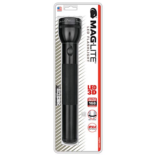 MagLite - ST3D016 Maglite LED 3-Cell D Flashlight, Black #1