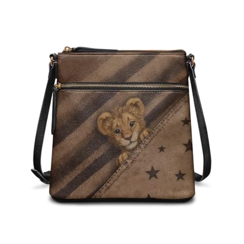 Image of Leather Women Crossbody Hobo Bag Satchel Purse Handbag with Adjustable Shoulder Strap and Zipper Pockets