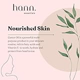 Organic Castor Oil, Cold Pressed, Non-GMO, Hexane Free, Glass Pump Bottle, 250ml, 100% Pure & Natural - For Skin Hydration - Hair, Lash, Eyebrow, Beard, Nail Growth - Image 3