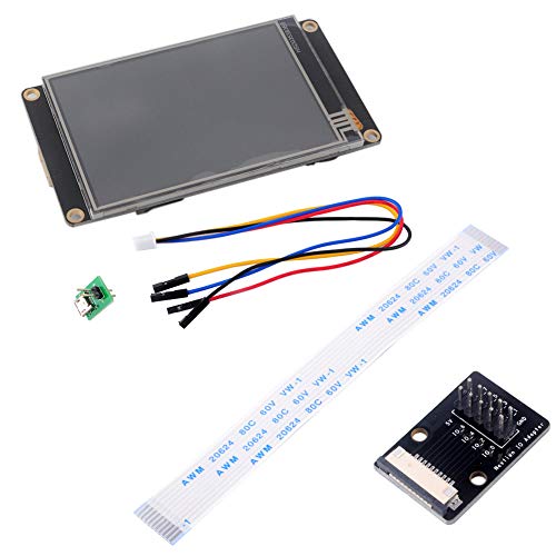 Nextion Enhanced 4.3 Display NX4827K043 Resistive Touch Screen + CP2102 USB to TTL Serial Adapter