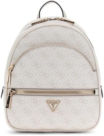 GUESS mochila de ocio Manhattan II Backpack Bone Logo beige