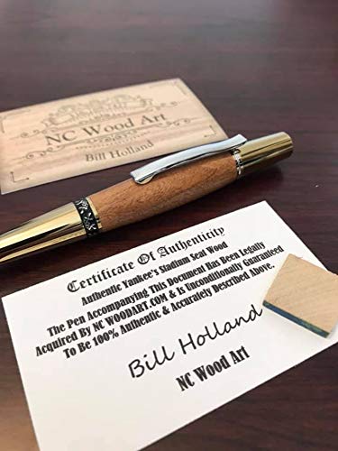 Genuine Yankee Stadium Seat pen From old Yankee's Stadium with COA