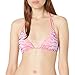 Sauvage Women's Tiger Knotted Triangle Bikini Top