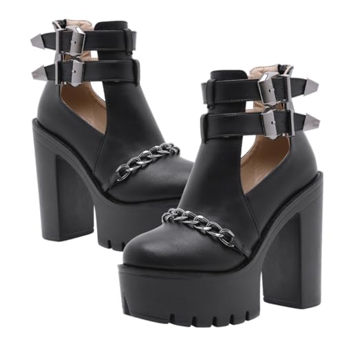 Bottines à talons hauts stylées Mipcase pour sublimer vos tenues de soirée en automne
