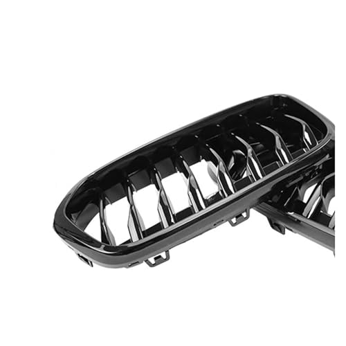 Grilles calandre BMW X2 F39 pour remplacer une calandre ternie par du noir brillant - 6