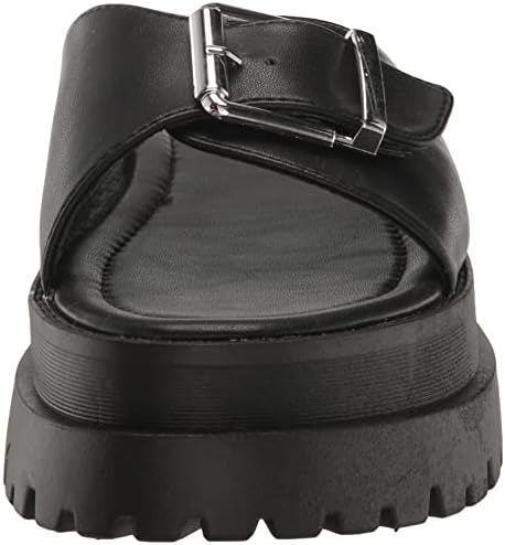 Dirty Laundry Women's Britnee Sandal - Lug Sole, Buckle Detail, Block Heel | Size 9 Natural - View #7