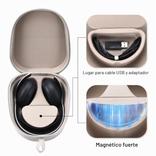 Funda para PS5 Pulse Elite bolsa protectora cable estuche viaje 3
