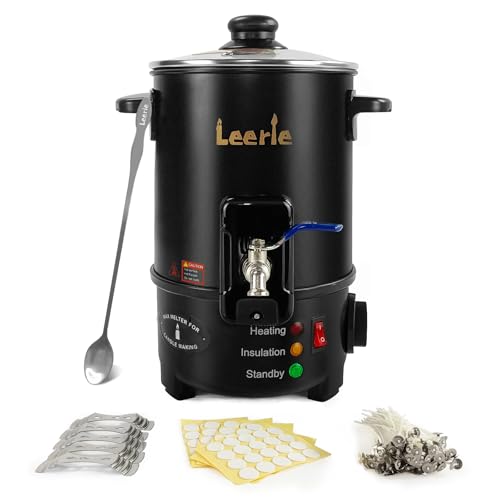 Leerie M4 8Lbs Wax Melter for Candle Making...