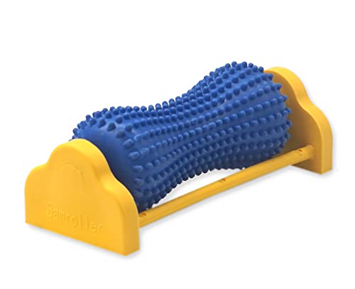 Samroller Foot Massager - Neuropathy Pain Plantar Fasciitis Stress Relief,Reflexology Tool, Foot Roller For Foot Pain Relief #TOP22