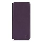 32nd Série Classique 2.0 - Étui Portefeuille en Cuir Véritable pour Samsung Galaxy A71 (2020), Housse Concevoir avec Fentes CB et Fermeture Magnétique Coque - Aubergine