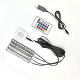 Feine Verarbeitung: Birnen von 5050 LED, jede Birne hat 3 Leuchtpunkt, für reine helle Farben, leichte wasserdichte Dichtung.