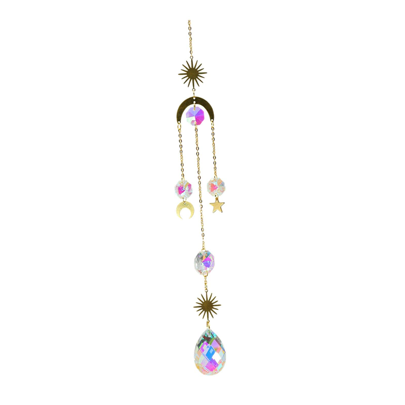CALANDIS® Crystal Sun Catchers Hanging Ornaments Decor for Window Home Garden C-image-39