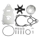 MARKGOO Water Pump Impeller Repair Kit 60X-W0078-00-00 for Yamaha 2-Stroke Outboard 200 225 250 300 HP V6 3.3L Boat Motor Engine Rebuild Parts Replacement Model VZ200 VZ225 VZ250 VZ300 Sierra 18-3516