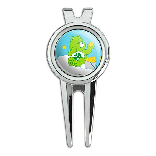 GRAPHICS & MORE Care Bears Good Luck Bear Golf Divot Repair Tool and Ball Marker