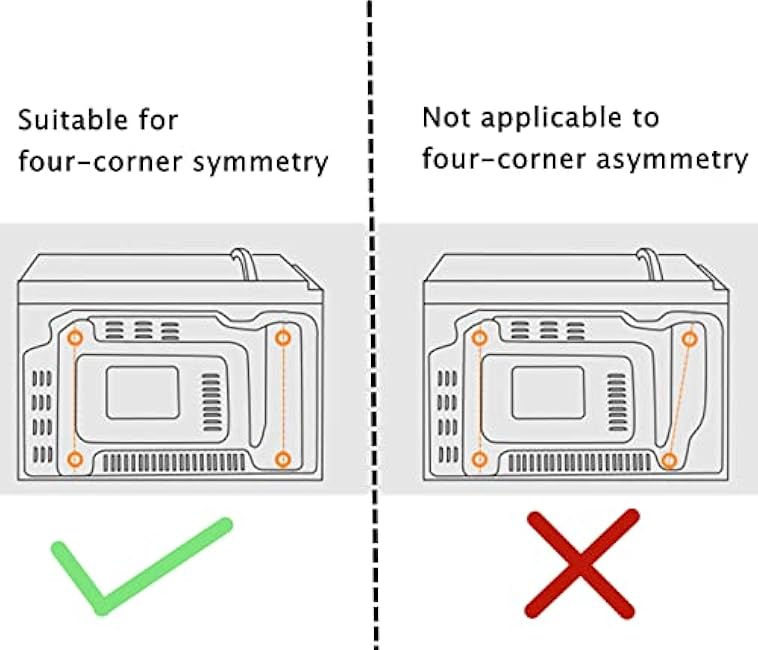 304 Stainless Steel Microwave Mount Bracket, Retrackable Foldable Microwave Oven Wall Mounted Stand Holder Rack Bracket for Home Kitchen Accessories, Black