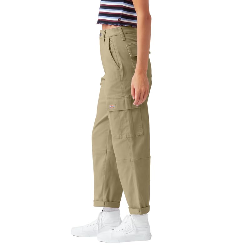 Image of Dickies Women's Relaxed Fit Cropped Cargo Pants