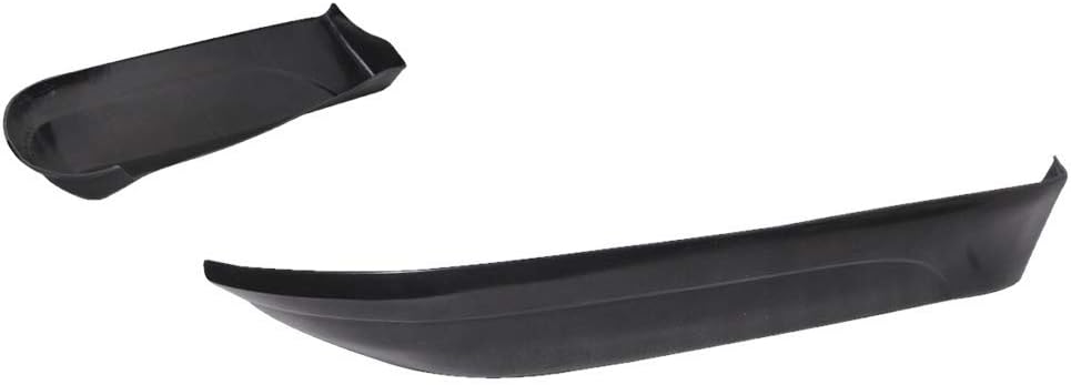 Rear Bumper Lip Splitter Compatible With 2002-2003 Toyota Camry, VIP Style PU Black Rear Lip Spoiler by IKON MOTORSPORTS