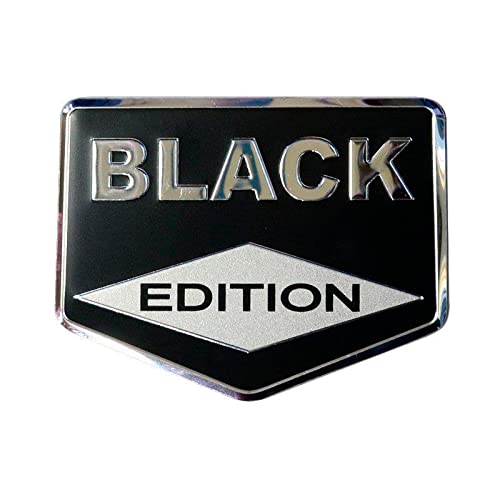 Avisa Emblema/Logo de Aluminio - Black Edition - 8x6,2cm