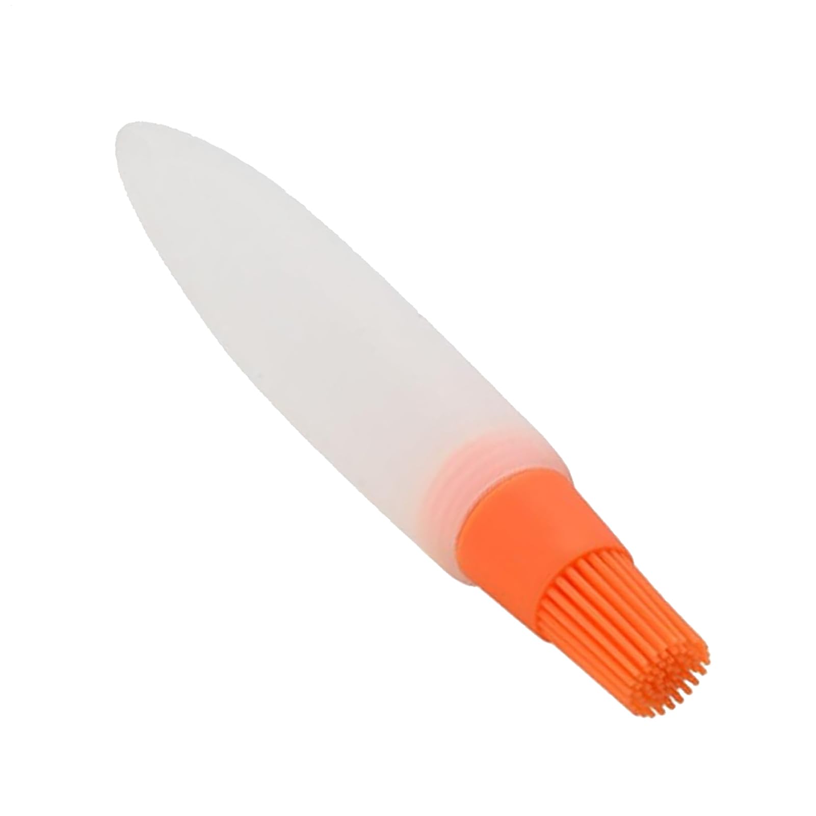 Oil Silicone Brush Bottle Set - Cooking Baking Barbecue Oil Spread Applicator | Soft Flexible Silicone Bristle with Transparent Storage Container, Kitchen Food Grease Control Tool