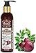 Khadi Global Onion Shampoo With Caffeine Curry Leaf & Indian Alkanet Root 200ml / 6.76 Fl.Oz | Control Hair Fall Splitends & Dandruff