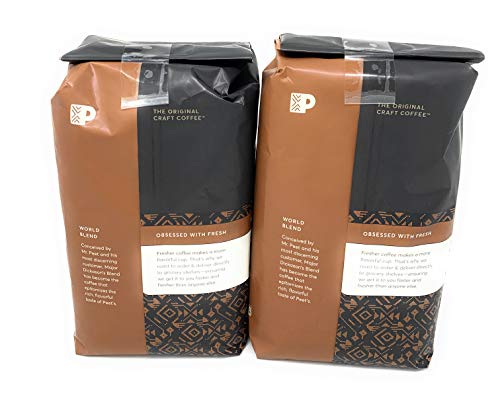Peet's Coffee, Major Dickason's Blend, Dark Roast, Whole Bean 32oz (2 Pack)