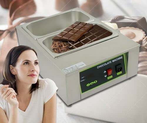 Máquina Eléctrica Doble Tanque para Fundir Chocolate miniatura 4
