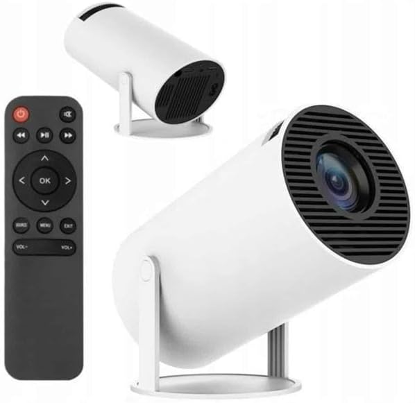 Sinema Projektörü Android HDMI USB WİFİ Ses Çıkışlı Ayaklı Projeksiyon Taşınabilir