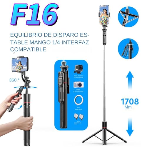 Trépied télescopique pour photographie de voyage et vlogging sans fil - 4