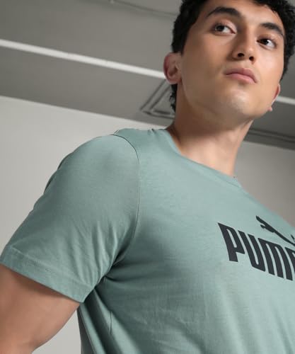 Image of Puma Men Cotton Solid Regular Fit Tees