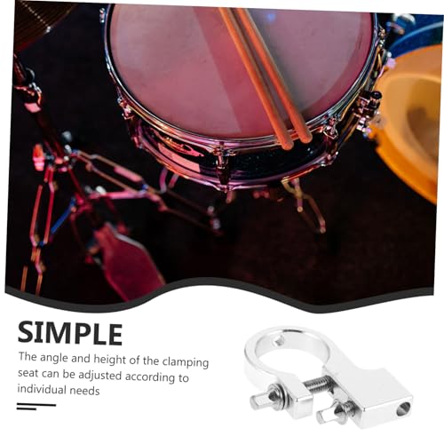 Drum Pedal Clamp Zinc Alloy Drumstick Holder for Percussion Instruments Reliable Support Durable Music Accessory for Accurate Striking and Comfortable Playing Position miniatura 3