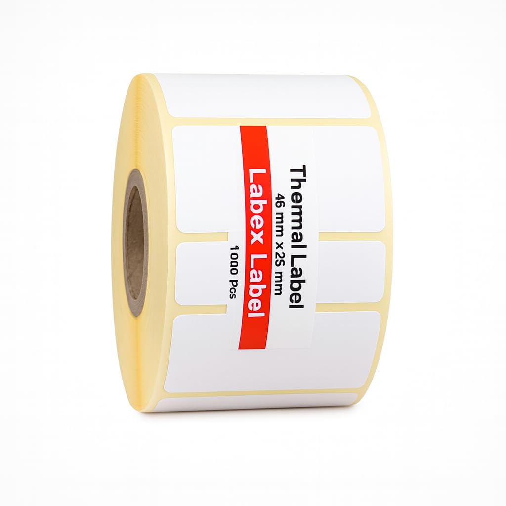 Étiquette Thermique Direct 45x25 mm | Étiquettes D’expédition - Autocollantes Thermiques - 3 Rouleaux - 3000 Étiquettes Professionnelles