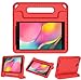 BMOUO for Samsung Galaxy Tab A 8.0 2019 Case SM-T290/T295, Galaxy Tab A 8.0 Case 2019, Shockproof Light Weight Protective Handle Stand Kids Case for Galaxy Tab A 8.0 inch 2019 Without S Pen - Red