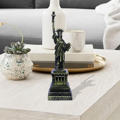 Image of Statue of Liberty Model Metal Showpeice Idol for Home Decor,Living Room, Gifts, Desk Decor, Stand Holder, Office Desk