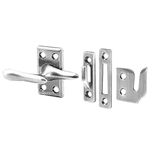 Prime-Line Products H 4158 Casement Window Lock, Satin Nickel